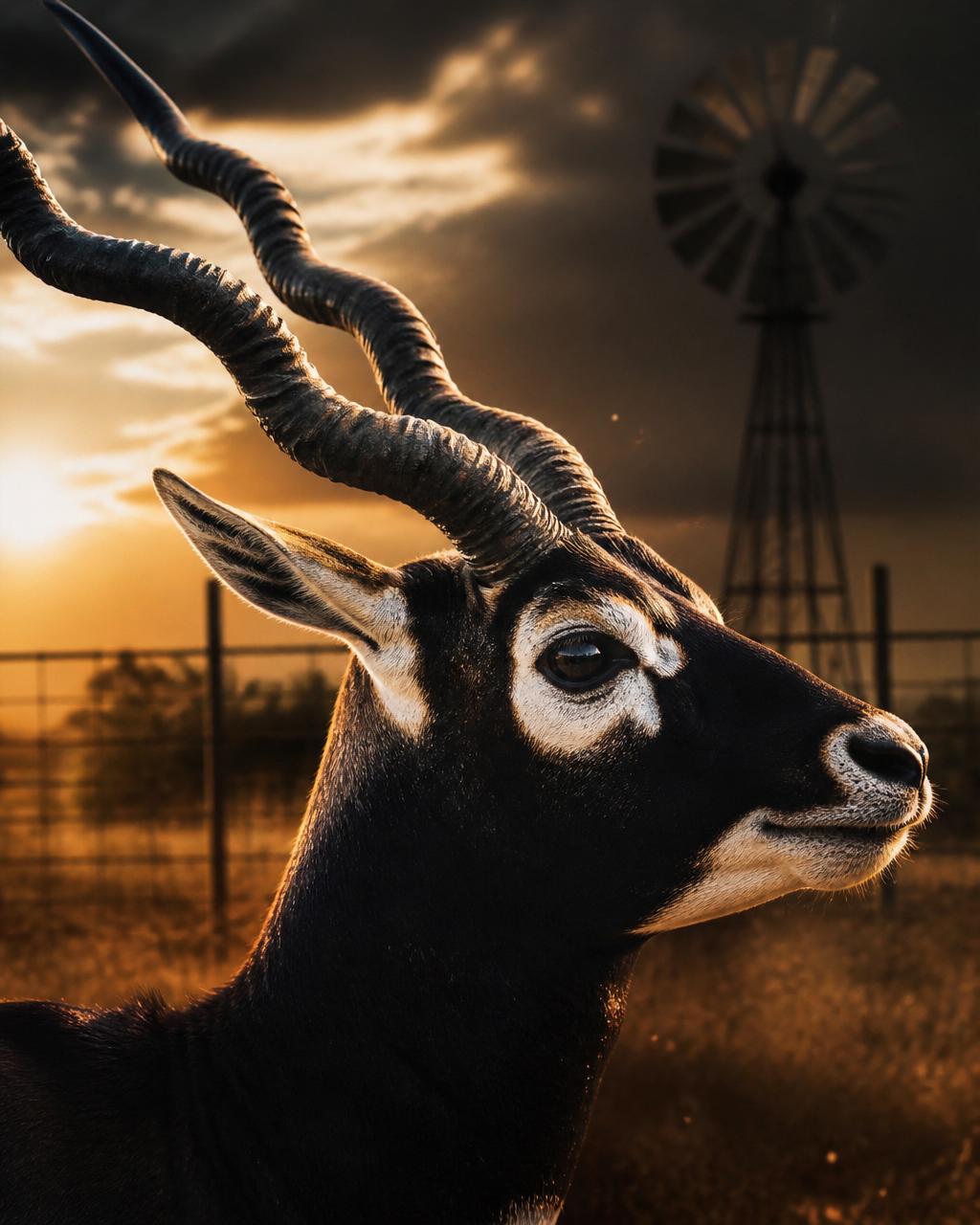 Blackbuck — Antilope cervicapra